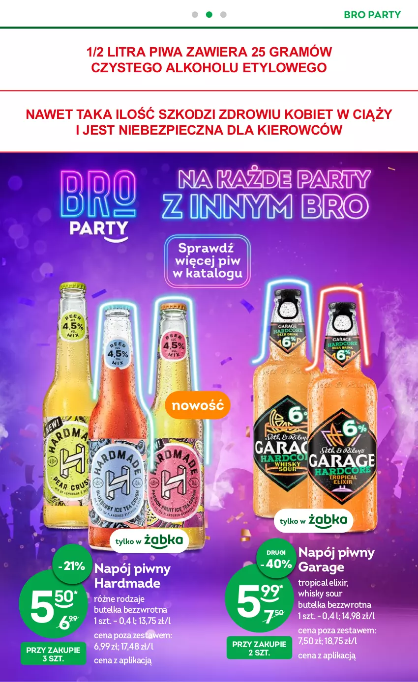 Gazetka promocyjna Żabka - ważna 24.05 do 06.06.2023 - strona 13 - produkty: Gra, Napój, Piec, Piwa, Tropical, Whisky