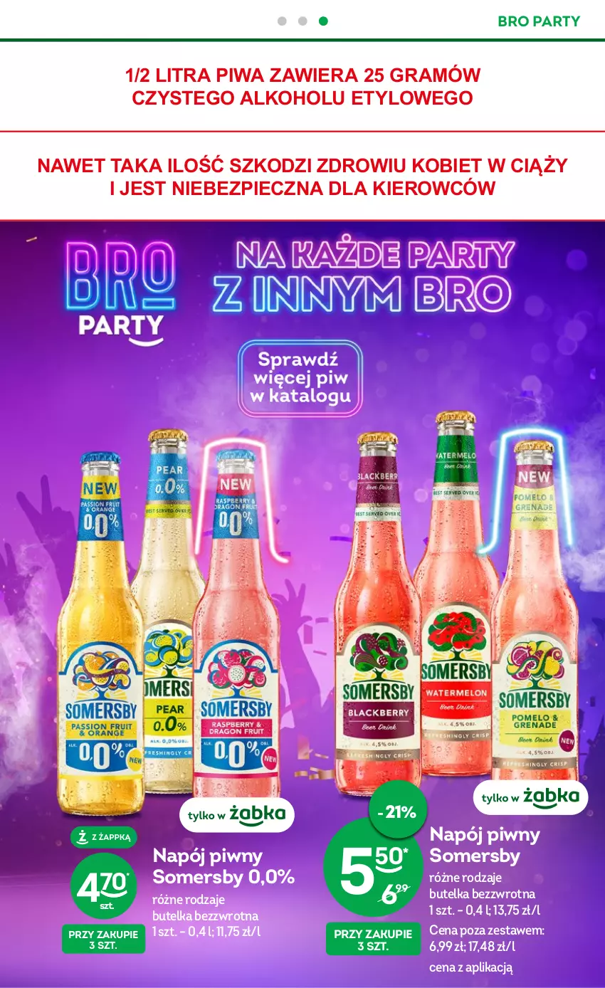 Gazetka promocyjna Żabka - ważna 24.05 do 06.06.2023 - strona 14 - produkty: Gra, Napój, Piec, Piwa, Somersby