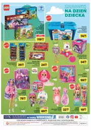 Gazetka promocyjna Carrefour - Gazetka Dzień Dziecka - Gazetka - ważna od 04.06 do 04.06.2022 - strona 2 - produkty: Samochód, Chodzik, Samochodziki, Kask, LEGO, Barbie, Baby Born, Mattel, Moda, Klocki, Lalka, Hot Wheels