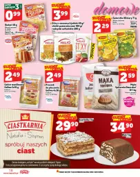 Gazetka promocyjna Topaz - Gazetka - Gazetka - ważna od 29.10 do 29.10.2025 - strona 18 - produkty: Piec, Top, Cukier, Winiary, Szarlotka, Mąka, Galaretka, Rodzynki, Cukier wanilinowy, Gala, Helio, Fa