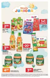 Gazetka promocyjna Stokrotka - Supermarket - Gazetka - ważna od 13.05 do 13.05.2026 - strona 43 - produkty: HiPP, Warzywa, Sok, Ser, Mus, Gra, BoboVita, Chrupki, Optima, Tonik, Baton, Owoce, Kubuś, Deser, Napój, Mięso