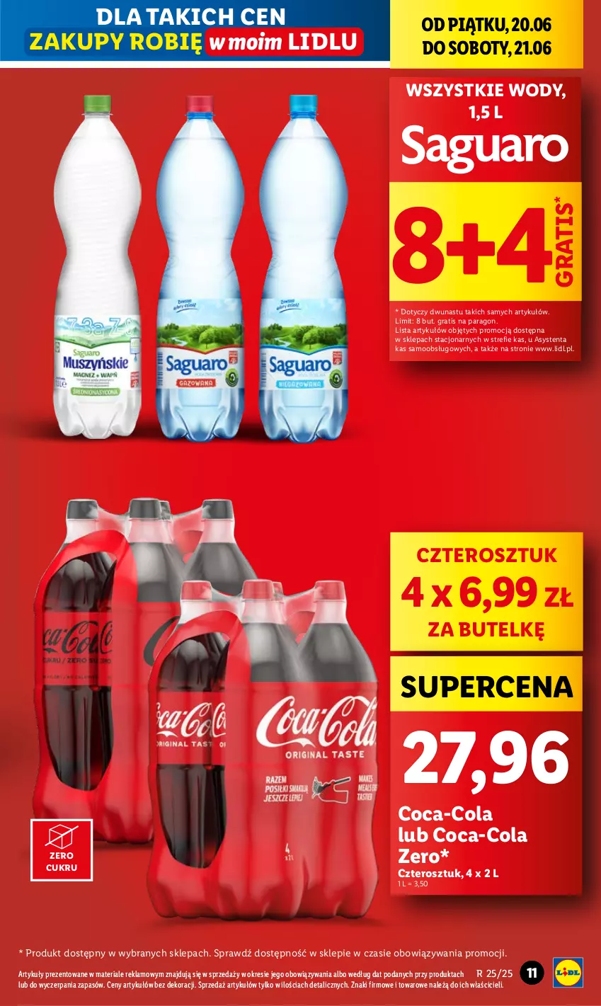 Gazetka promocyjna Lidl - GAZETKA - ważna 20.06 do 21.06.2025 - strona 13 - produkty: Coca-Cola, Gra