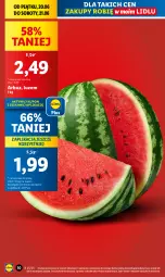 Gazetka promocyjna Lidl - GAZETKA - Gazetka - ważna od 21.06 do 21.06.2025 - strona 12 - produkty: Arbuz
