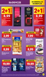 Gazetka promocyjna Lidl - GAZETKA - Gazetka - ważna od 05.10 do 05.10.2024 - strona 41 - produkty: Ciastka, Ser, Gra, Praliny, Tonik, Czekolada, Czekolada gorzka, Baton, Deser, Kakao, Mango