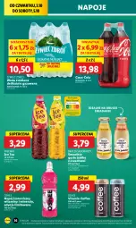 Gazetka promocyjna Lidl - GAZETKA - Gazetka - ważna od 05.10 do 05.10.2024 - strona 42 - produkty: Ice tea, Ananas, Chia, Coca-Cola, Napoje, LANA, Napój izotoniczny, Smoothie, Oshee, Cappuccino, Woda, Napój