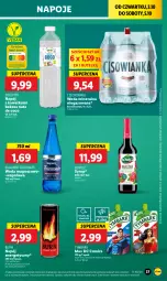 Gazetka promocyjna Lidl - GAZETKA - Gazetka - ważna od 05.10 do 05.10.2024 - strona 43 - produkty: Mus, Napój energetyczny, Kawa, Napoje, Tymbark, Syrop, Woda mineralna, Woda, Napój, Cisowianka, Magnez, Kokos