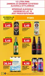 Gazetka promocyjna Lidl - GAZETKA - Gazetka - ważna od 05.10 do 05.10.2024 - strona 44 - produkty: Piwo, Por, NBA, Perła, Fortuna