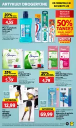 Gazetka promocyjna Lidl - GAZETKA - Gazetka - ważna od 05.10 do 05.10.2024 - strona 51 - produkty: Gillette Venus, Top, Rum, Por, Płyn do płukania jamy ustnej, Aquafresh, Rajstopy, Venus, Szynka, Płyn do płukania, Sport, Podpaski, Gillette, Maszynka, Maszynka do golenia, Wkładki