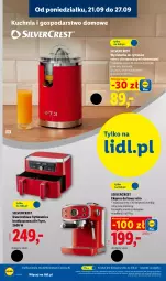 Gazetka promocyjna Lidl - Gazetka ważna od 21.09 do 26.09 - Gazetka - ważna od 26.09 do 26.09.2026 - strona 10 - produkty: Silvercrest, Gra, Kuchnia, Wyciskarka, Grafika