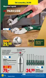 Gazetka promocyjna Lidl - Gazetka ważna od 21.09 do 26.09 - Gazetka - ważna od 26.09 do 26.09.2026 - strona 34 - produkty: Parkside, Rum, Zestaw kluczy, Ogród