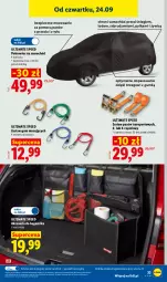 Gazetka promocyjna Lidl - Gazetka ważna od 21.09 do 26.09 - Gazetka - ważna od 26.09 do 26.09.2026 - strona 41 - produkty: Piec, Por, Gra, Samochód, O Bag, Tran, Sport, Pokrowiec, Pokrowiec na samochód, Grafika