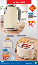 Gazetka promocyjna Lidl - Gazetka ważna od 21.09 do 26.09 - Gazetka - ważna od 26.09 do 26.09.2026 - strona 49 - produkty: Piec, Silvercrest, Top, Ser, Rum, Czajnik elektryczny, Czajnik, Toster, Croissant