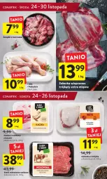 Gazetka promocyjna Intermarche - Gazetka Intermarche - Gazetka - ważna od 30.11 do 30.11.2022 - strona 19 - produkty: Kurczak, Top, Golonka z indyka, Stek, Zestaw rosołowy z kaczki, Podudzie z kurczaka