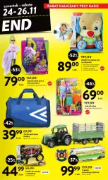 Gazetka promocyjna Intermarche - Gazetka Intermarche - Gazetka - ważna od 30.11 do 30.11.2022 - strona 5 - produkty: Por, Szczeniaczek uczniaczek, Tera, Barbie, Torba, Sport, Lalka, Traktor