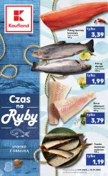 Gazetka promocyjna Kaufland - RYBY - Gazetka - ważna od 12.01 do 12.01.2022 - strona 1 - produkty: Tuszka śledziowa wędzona, Sos, Pstrąg tęczowy, Tusz, Tuszka śledziowa, Pstrąg, Dorsz