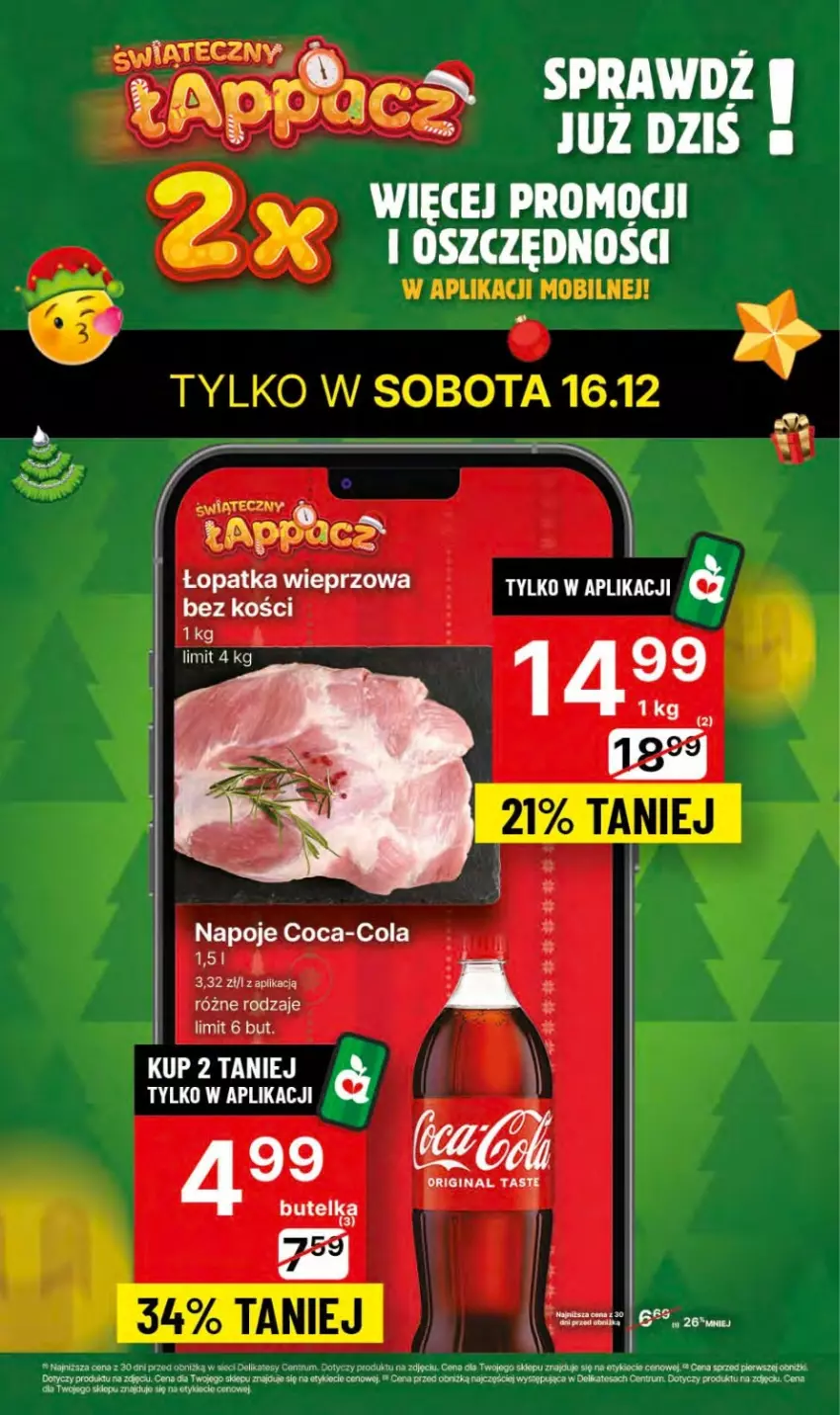 Gazetka promocyjna Delikatesy Centrum - Dyskontowe ceny w Delikatesach Centrum - ważna 14.12 do 26.12.2023 - strona 8 - produkty: Coca-Cola, Gin, Napoje, Rum, Ser