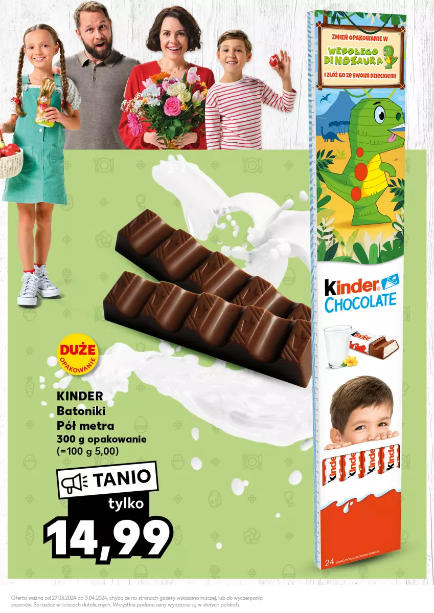 Gazetka promocyjna Kaufland - Kaufland - ważna 02.04 do 03.04.2024 - strona 11 - produkty: Baton, Kinder, LEGO, Tonik