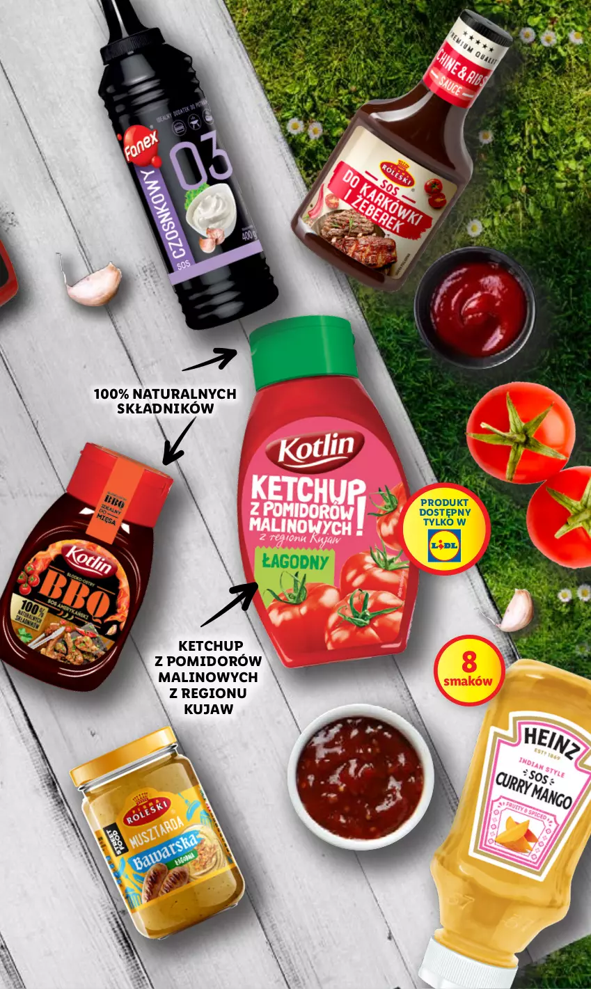 Gazetka promocyjna Lidl - GAZETKA - ważna 08.08 do 10.08.2022 - strona 65 - produkty: Ketchup