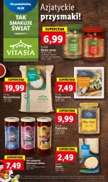 Gazetka promocyjna Lidl - GAZETKA - Gazetka - ważna od 10.08 do 10.08.2022 - strona 16 - produkty: Sos, Ryż, Papier, Sezam, Przysmaki, Papier ryżowy