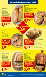 Gazetka promocyjna Lidl - GAZETKA - Gazetka - ważna od 15.10 do 15.10.2025 - strona 30 - produkty: Bułka fitness, Rust, Chleb, Bułka