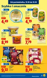 Gazetka promocyjna Lidl - GAZETKA - Gazetka - ważna od 15.10 do 15.10.2025 - strona 35 - produkty: Kurczak, Pierogi, Hummus, Warzywa, Mus, Surówka, Wazon, Surówka coleslaw, Lasagne