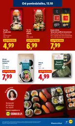 Gazetka promocyjna Lidl - GAZETKA - Gazetka - ważna od 15.10 do 15.10.2025 - strona 37 - produkty: Grzyby, House of Asia, Grzyby mun, Sushi, Grzyby shiitake