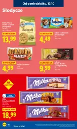 Gazetka promocyjna Lidl - GAZETKA - Gazetka - ważna od 15.10 do 15.10.2025 - strona 46 - produkty: Lubisie, Ciastka, Sezam, Czekolada, Alcon, Milka