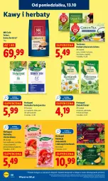 Gazetka promocyjna Lidl - GAZETKA - Gazetka - ważna od 15.10 do 15.10.2025 - strona 50 - produkty: Torebka, Rum, Kawa ziarnista, Kawa, Szarlotka, Tarta, Teekanne, Herbata, Mięta, Herbapol