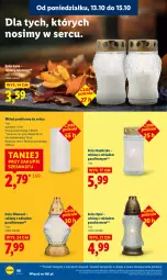 Gazetka promocyjna Lidl - GAZETKA - Gazetka - ważna od 15.10 do 15.10.2025 - strona 66 - produkty: Sok, Ser, Znicz