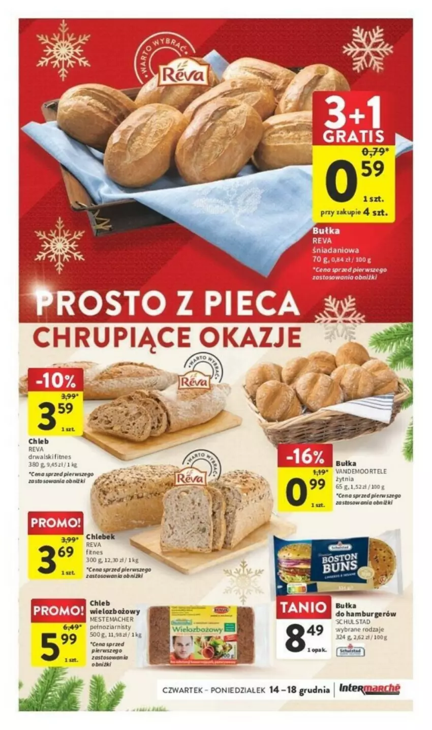 Gazetka promocyjna Intermarche - ważna 14.12 do 18.12.2023 - strona 29 - produkty: Bułka, Chleb