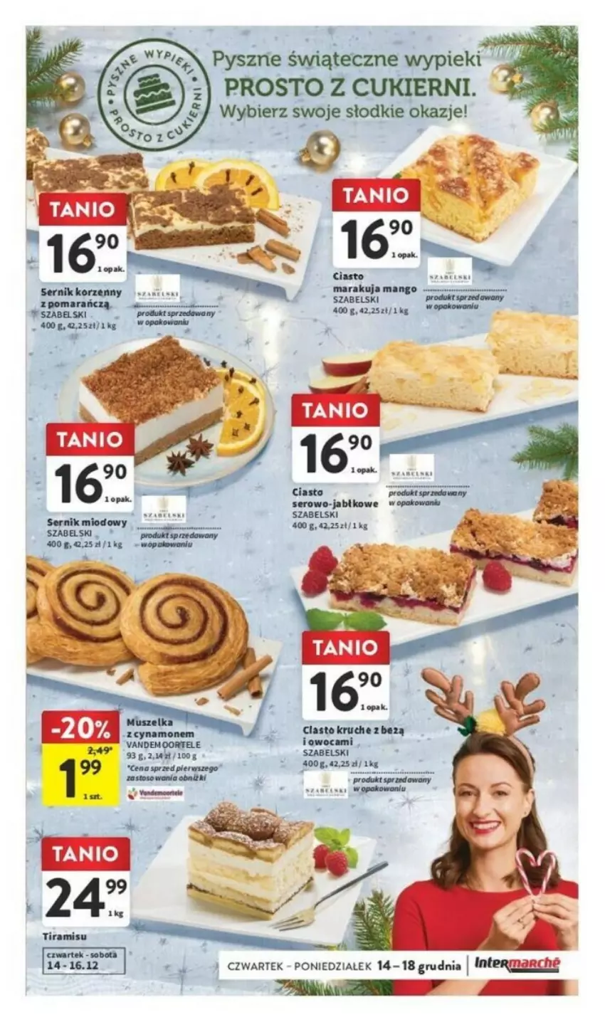 Gazetka promocyjna Intermarche - ważna 14.12 do 18.12.2023 - strona 9 - produkty: Cukier, Mango, Ser