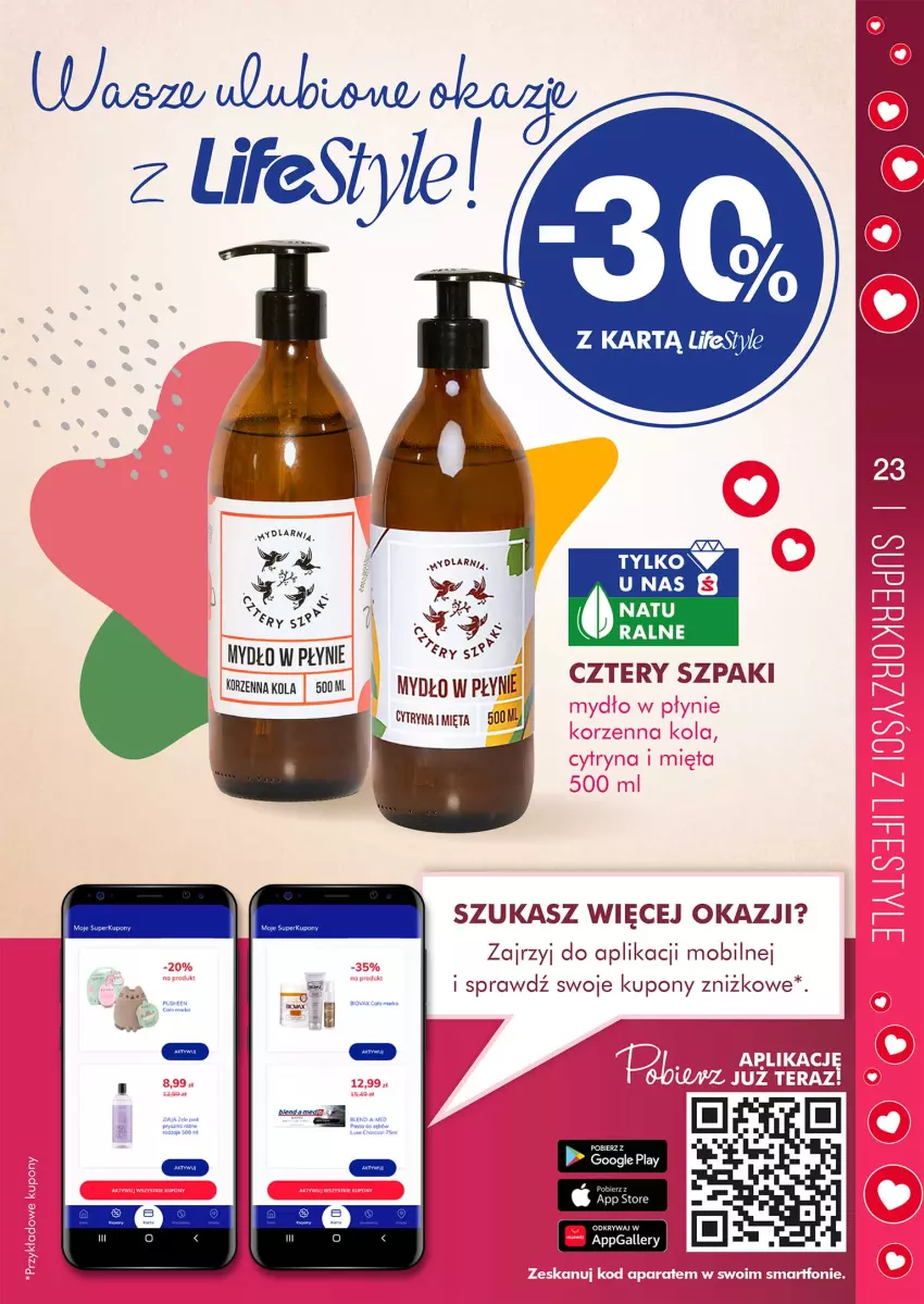 Gazetka promocyjna Super Pharm - Gazetka - ważna 02.11 do 18.11.2021 - strona 23 - produkty: Mięta, Mobil, Mydło, Mydło w płynie