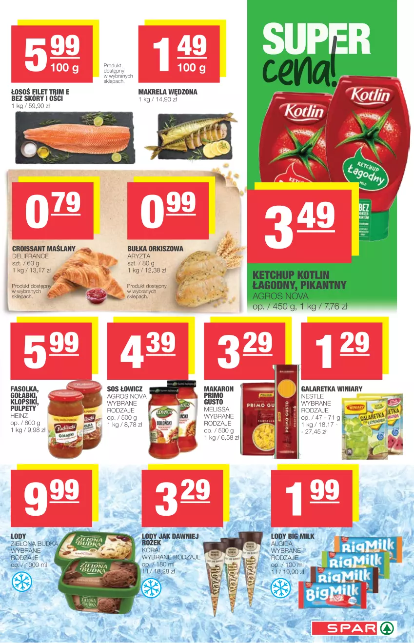 Gazetka promocyjna Spar - Spar - ważna 14.07 do 20.07.2021 - strona 5 - produkty: Bułka, Croissant, Fa, Gala, Galaretka, Heinz, Klopsiki, Makaron, Pulpety, Sos, Winiary