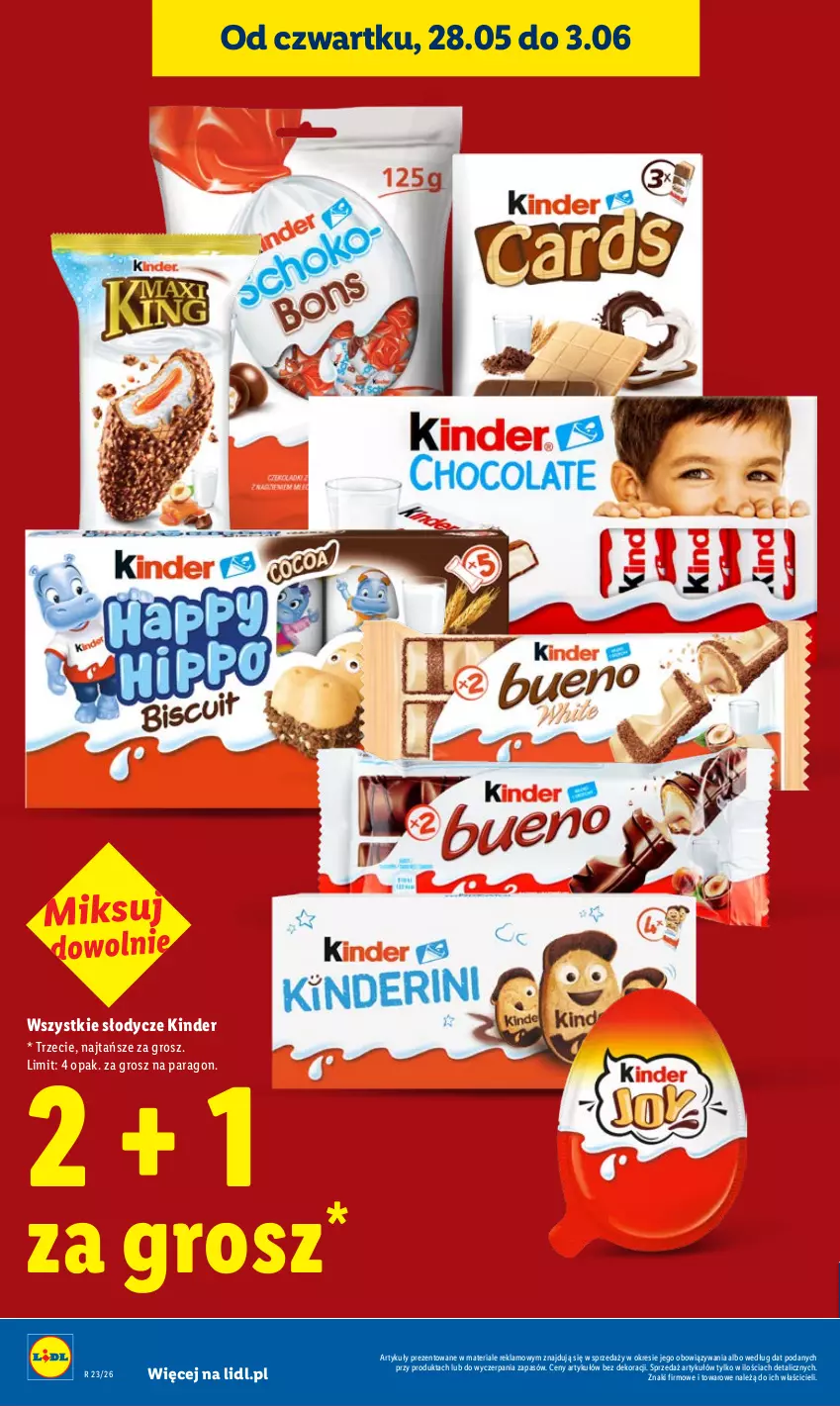 Gazetka promocyjna Lidl - Gazetka ważna od 1.06 do 3.06 - ważna 01.06 do 03.06.2026 - strona 10 - produkty: Kinder