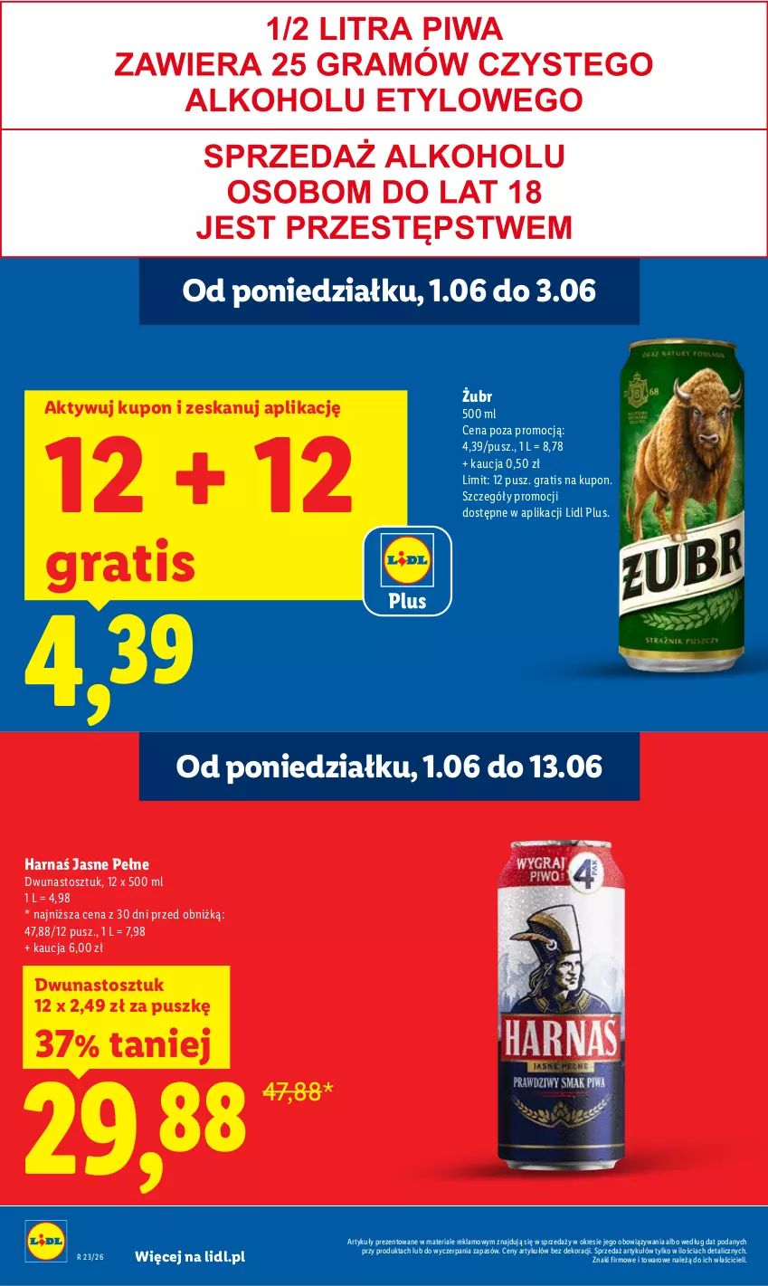 Gazetka promocyjna Lidl - Gazetka ważna od 1.06 do 3.06 - ważna 01.06 do 03.06.2026 - strona 14 - produkty: Gra, Harnaś