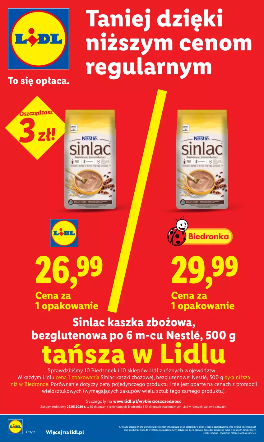 Gazetka promocyjna Lidl - Gazetka ważna od 1.06 do 3.06 - ważna 01.06 do 03.06.2026 - strona 34 - produkty: Dron, Nestlé, Por, Sinlac