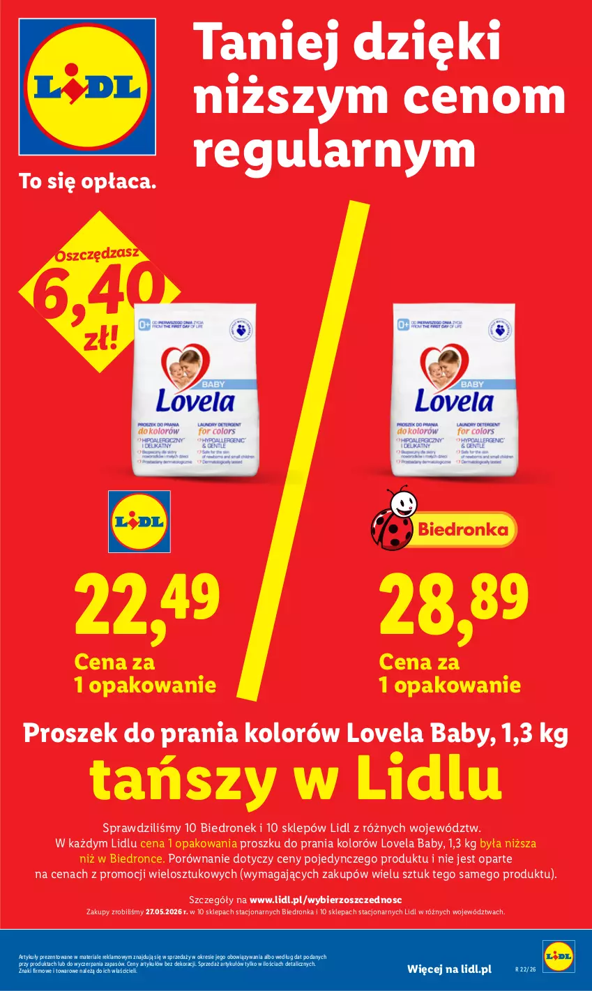 Gazetka promocyjna Lidl - Gazetka ważna od 1.06 do 3.06 - ważna 01.06 do 03.06.2026 - strona 35 - produkty: Dron, Lovela, Por, Proszek do prania