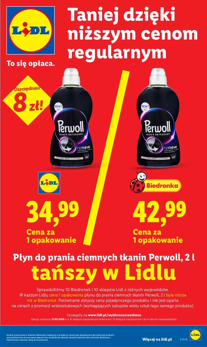 Gazetka promocyjna Lidl - Gazetka ważna od 1.06 do 3.06 - ważna 01.06 do 03.06.2026 - strona 37 - produkty: Dron, Perwoll, Płyn do prania, Por
