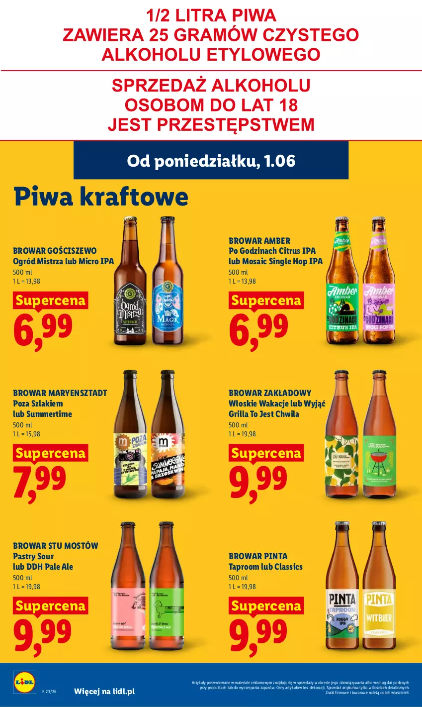 Gazetka promocyjna Lidl - Gazetka ważna od 1.06 do 3.06 - ważna 01.06 do 03.06.2026 - strona 90 - produkty: Grill, Ogród, Piwa