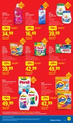 Gazetka promocyjna Lidl - Gazetka ważna od 1.06 do 3.06 - Gazetka - ważna od 03.06 do 03.06.2026 - strona 39 - produkty: Płyn do prania, Proszek do prania, Persil, Vizir, Płyn do płukania, Perwoll, Ariel, Kapsułki do prania, Lenor