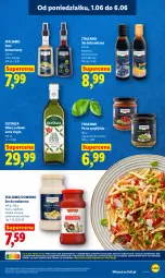Gazetka promocyjna Lidl - Gazetka ważna od 1.06 do 3.06 - Gazetka - ważna od 03.06 do 03.06.2026 - strona 59 - produkty: Makaron, Sos, Ser, Gin, Ocet balsamiczny, Pesto, Sos do makaronu, Oliwa z oliwek, Ocet