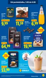 Gazetka promocyjna Lidl - Gazetka ważna od 1.06 do 3.06 - Gazetka - ważna od 03.06 do 03.06.2026 - strona 63 - produkty: Ser, Kawa ziarnista, Kawa, Napój gazowany, Deser, Alcon, Napój, Segafredo