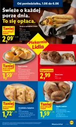 Gazetka promocyjna Lidl - Gazetka ważna od 1.06 do 3.06 - Gazetka - ważna od 03.06 do 03.06.2026 - strona 67 - produkty: Ser, Por, Rogal, Donut, Szpinak