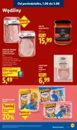 Gazetka promocyjna Lidl - Gazetka ważna od 1.06 do 3.06 - Gazetka - ważna od 03.06 do 03.06.2026 - strona 75 - produkty: Pur, Parówki, Laur, Szynka, PIKOK, Schab wieprzowy