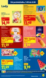 Gazetka promocyjna Lidl - Gazetka ważna od 1.06 do 3.06 - Gazetka - ważna od 03.06 do 03.06.2026 - strona 81 - produkty: Top, Lody, Arbuz, Mango, Nestlé