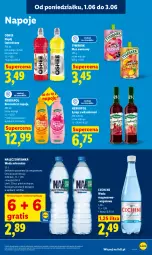 Gazetka promocyjna Lidl - Gazetka ważna od 1.06 do 3.06 - Gazetka - ważna od 03.06 do 03.06.2026 - strona 85 - produkty: Nałęczowianka, Mus, Gra, Napoje, Napój izotoniczny, Tymbark, Syrop, Oshee, Woda mineralna, Woda, Napój, Herbapol, Magnez