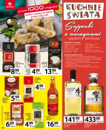 Gazetka promocyjna Selgros - Katalog Kuchnie Świata - Gazetka - ważna od 17.05 do 17.05.2023 - strona 12 - produkty: Sajgonki, Makaron, Warzywa, Sos, Sól, Ryż, Por, Fasoli mung, Papier, Grzyby, Olej sezamowy, Ogórek, Sos ostrygowy, Makaron ryżowy, Kawa, Pędy bambusa, Przyprawy, Sezam, Kiełki, Mleczko, Pieprz, Whisky, 5 Sekund, Olej, Grzyby shiitake, Papier ryżowy, Kokos, LG, Fa