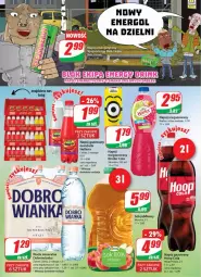 Gazetka promocyjna Dino - Gazetka - Gazetka - ważna od 24.05 do 24.05.2022 - strona 2 - produkty: Hoop, Sok, Inka, Dobrowianka, Sok jabłkowy, Oranżada, Hellena, Napój gazowany, Woda mineralna, Wosana, Woda, Napój, Kinder, Fa