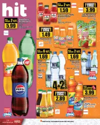 Gazetka promocyjna Topaz - Gazetka - Gazetka - ważna od 04.12 do 04.12.2024 - strona 24 - produkty: Dawtona, Nałęczowianka, Top, Sok, 7up, Inka, Mirinda, Pepsi, Tymbark, Woda, Napój, Nestea, Jabłka, Hortex