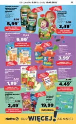 Gazetka promocyjna Netto - Gazetka spożywcza 09.06-15.06 - Gazetka - ważna od 15.06 do 15.06.2022 - strona 11 - produkty: HiPP, Masza i Niedźwiedź, Sok, Gerber, Pampers, Bulgur, BoboVita, Sok jabłkowy, Herbatniki, Chusteczki, Dzieci, Kasza, LG